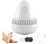 Morrat Foot Grinder, New Electric Foot Grinder Skin Hard Rupture Skin Trimmer Dead Skin, 2 Speed Levels & 2 Grinding Heads, for Dead/Dry Skin (#2)