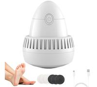 Morrat Foot Grinder, New Electric Foot Grinder Skin Hard Rupture Skin Trimmer Dead Skin, 2 Speed Levels & 2 Grinding Heads, for Dead/Dry Skin (#3)