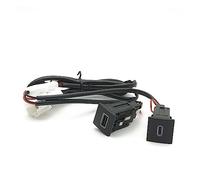 MORREZ Adaptador de Corriente de Salida de Carga USB for Coche, Tipo PD, Compatible con VW, Golf 6, Jetta 5 MK5, Scirocco 2006-2014 (Color : USB and PD)