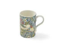 Morris & Co MCOD48506-XT Spode Strawberry Thief - Taza de porcelana, color azul y multicolor