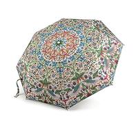 Morris & Co. - Paraguas Minilite, estampado de ladrón de fresas, marco fuerte y ligero resistente al viento, multicolor, Talla única, Clásico