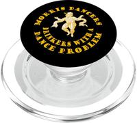 Morris Dancers Drinkers with A Dance Problem Diseño Amarillo PopSockets PopGrip para MagSafe