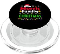 Morris Family Christmas Personalised Matching Funny Xmas PopSockets PopGrip para MagSafe