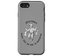 Morris Men Dance Like Nadie estuviera Viendo Texto Negro Carcasa para iPhone SE (2020) / 7/8