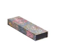 Morris Pink Honeysuckle (William Morris) Pencil Case: Pencil Case with wrap closure, decorative printed cover paper