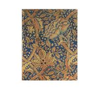 Morris Windrush (William Morris) Ultra Unlined Journal: Flexi softcover, 100 gsm, ribbon marker, memento pouch, book edge printing