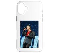 Morrissey The Smiths Singer en Vivo por Andy Willsher Carcasa para iPhone 16 Plus