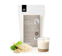 MORSA Cera de soja premium para velas, copos (2 kg), varios tamaños - 100% copos de soja como cera de vela para fundición - Velas veganas - Soy Wax Candle Wax - Calidad alemana