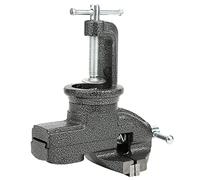 Morsa de 19 x 17 x 8 mm, abrazadera de 80 mm, mesa de trabajo de 360 grados, abrazadera en miniatura, equipo de taller de hierro fundido Morse para encimera de banco