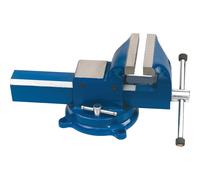 Morsa De Banco De Acero Giratoria Fervi Art.0036/100G Ganascia Mm 100