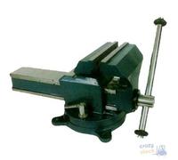 Morsa De Banco Maurer De Acero Inquebrantable Con Base Giratoria Mm 100
