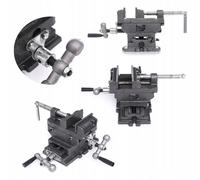 Morsa De Máquina 75Mm Con Mesa De Cruz Para Taladro De Banco