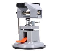 Morsa Mini Ajustable, Banco de Trabajo con Base de Ventosa 132mm, Rotación 360° en Aluminio Fundido - Sujeción Precisa y Estable para Bricolaje y Reparación