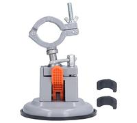 Morsa Mini de Banco, 360° Rotación Universal, Base con Ventosa, Aluminio Fundido - Ajustable, Estable y Versátil para Reparaciones y Manualidades