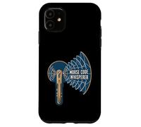Morse Code Whisperer Ham Radio Operator CW Carcasa para iPhone 11