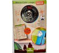 Morse Código Lámpara Moses Expedition Natural Camping Juguete Educativo