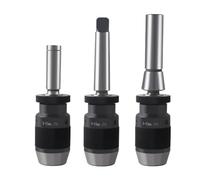 MORSE MT2 MT3 R8 B10 B12 B16 B18 B22 Chuck Collet Chuck Self Tighten Keyless Drill Chuck For Drilling Machine Taper Drill Chuck(R8-B18(1MM-16MM))