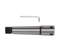 Morse Taper Arbor Sleeve R8 Adaptador de taladro Acero industrial Durable Estable Enfriamiento externo requerido para taladros magnéticos Taladros radiales Taladros de banco