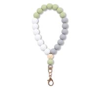 MORSUNBELA Cadena para teléfono móvil con perlas cortas para teléfono móvil, muñeca universal, llavero, pulsera para teléfono móvil, perlas de