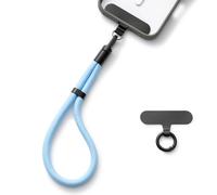 MORSUNBELA Cordon para Movil Cuerda para Movil Colgante para Móvil Ajustables Cuerda Universal, Compatible con la Mayoría de los Funda - Azul cielo
