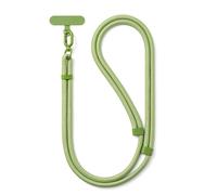MORSUNBELA Cuerda para Movil Cordon para Movil, Colgador Móvil Cuello, Cmcuerda Móvil Ajustable de 80cm, Cordón para Teléfono Compatible con la Mayoría de los Funda - Verde