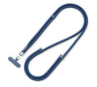 MORSUNBELA Handykette Handyband zum Umhängen Phone Lanyard Universal Handy Umhängeband Verstellbar Band für Handyhülle Schlüsselband, azul, 80