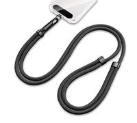 MORSUNBELA Handykette Handyband zum Umhängen Phone Lanyard Universal Handy Umhängeband Verstellbar Band für Handyhülle Schlüsselband, Negro , 80