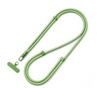 MORSUNBELA Handykette Handyband zum Umhängen Phone Lanyard Universal Handy Umhängeband Verstellbar Band für Handyhülle Schlüsselband, verde, 80