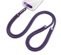 MORSUNBELA Handykette Handyband zum Umhängen Phone Lanyard Universal Handy Umhängeband Verstellbar Band für Handyhülle Schlüsselband, 80 cm, Poliéster, No es una piedra preciosa