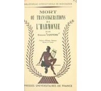 Mort Ou Transfigurations De Lharmonie (ebook)