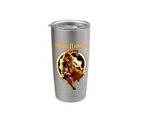 Mortal Kombat 11 Scorpion Flames Vaso térmico de acero inoxidable de doble pared