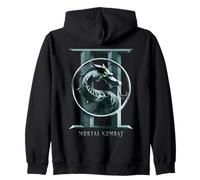 Mortal Kombat 2 Big Seal Logo Sudadera con Capucha