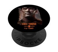 Mortal Kombat 2 Cole Young Portrait PopSockets PopGrip Adhesivo