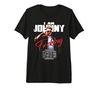 Mortal Kombat 2 I Am Johnny Cage Camiseta Premium