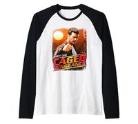 Mortal Kombat 2 Johnny Cage Caged Vengeance Camiseta Manga Raglan