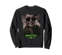 Mortal Kombat 2 Johnny Cage Portrait Sudadera