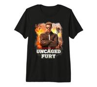 Mortal Kombat 2 Johnny Cage Uncaged Fury Camiseta Premium