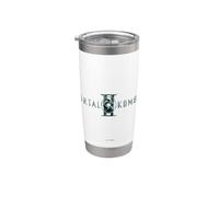 Mortal Kombat 2 Logo Vaso térmico de acero inoxidable de doble pared