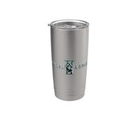 Mortal Kombat 2 Logo Vaso térmico de acero inoxidable de doble pared