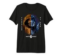 Mortal Kombat 2 Scorpion Bi-Han Mortal Enemies Camiseta Premium