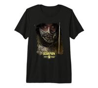 Mortal Kombat 2 Scorpion Portrait Camiseta Premium