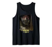 Mortal Kombat 2 Scorpion Portrait Camiseta sin Mangas