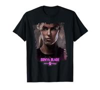 Mortal Kombat 2 Sonya Blade Portrait Camiseta