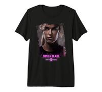 Mortal Kombat 2 Sonya Blade Portrait Camiseta Premium