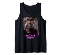 Mortal Kombat 2 Sonya Blade Portrait Camiseta sin Mangas