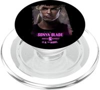 Mortal Kombat 2 Sonya Blade Portrait PopSockets PopGrip para MagSafe