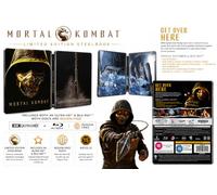 Mortal Kombat (2021) Limited Edition SteelBook 4K + Blu-ray Region Free