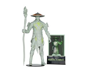 Mortal Kombat Actionfigur Glow in The Dark Edition Raiden (Gold Label) 18 cm
