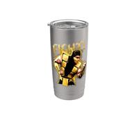 Mortal Kombat Classic Fight! Vaso térmico de acero inoxidable de doble pared