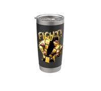Mortal Kombat Classic Fight! Vaso térmico de acero inoxidable de doble pared